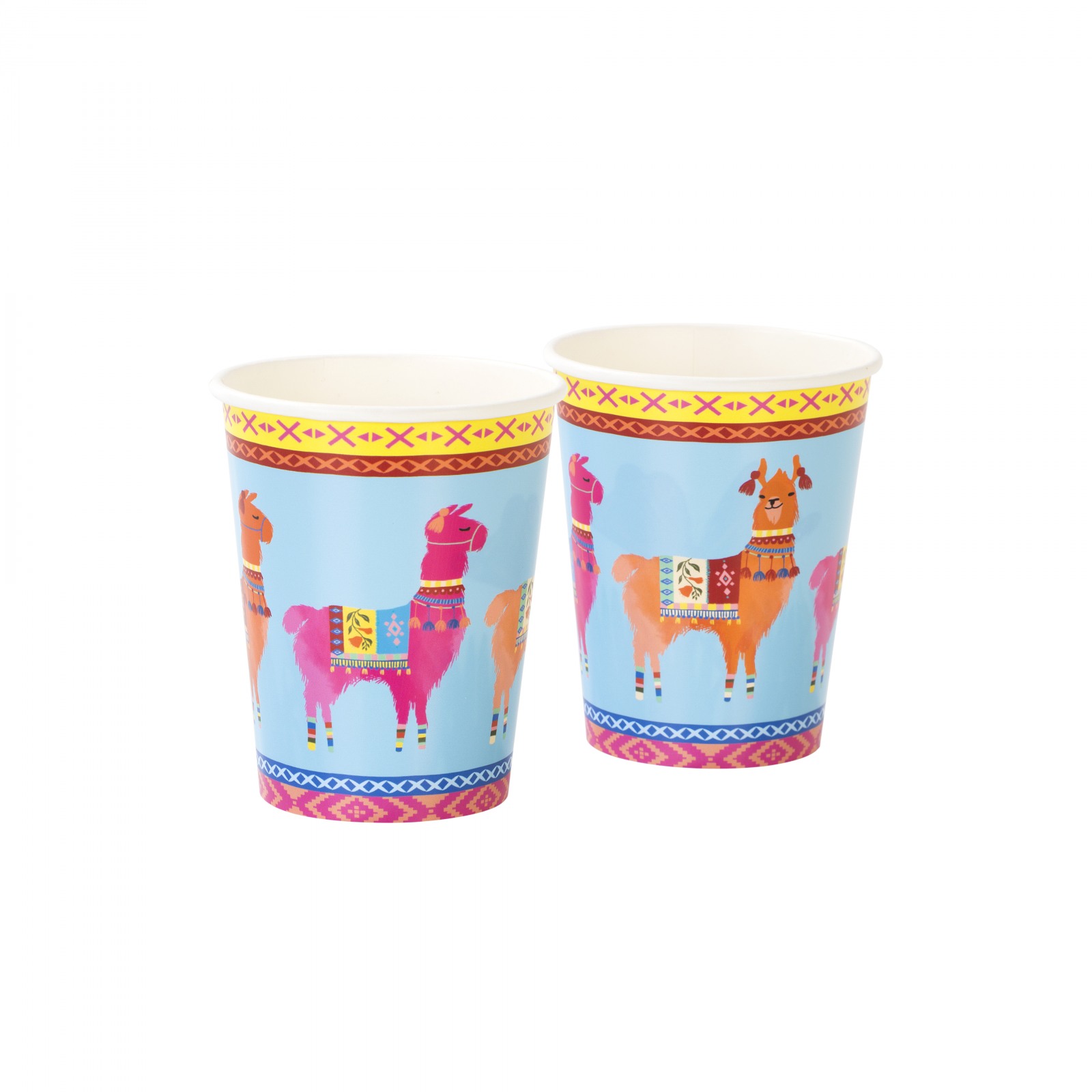 Boho Llama Paper Cups 10891
