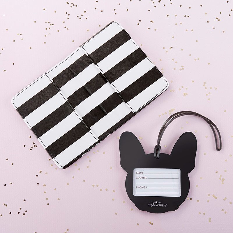 Paris Party Passport Cover and Luggage Tag