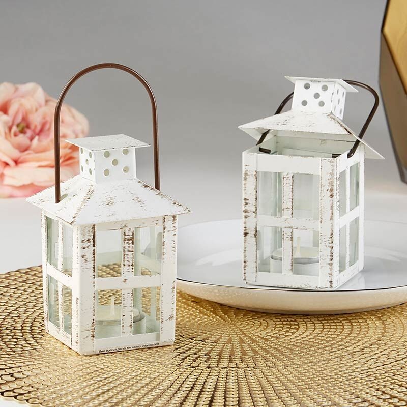 Distressed Small Lantern