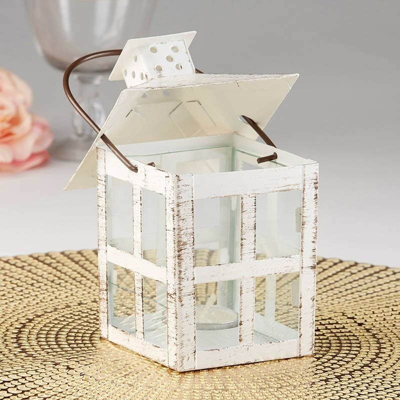 Distressed Small Lantern