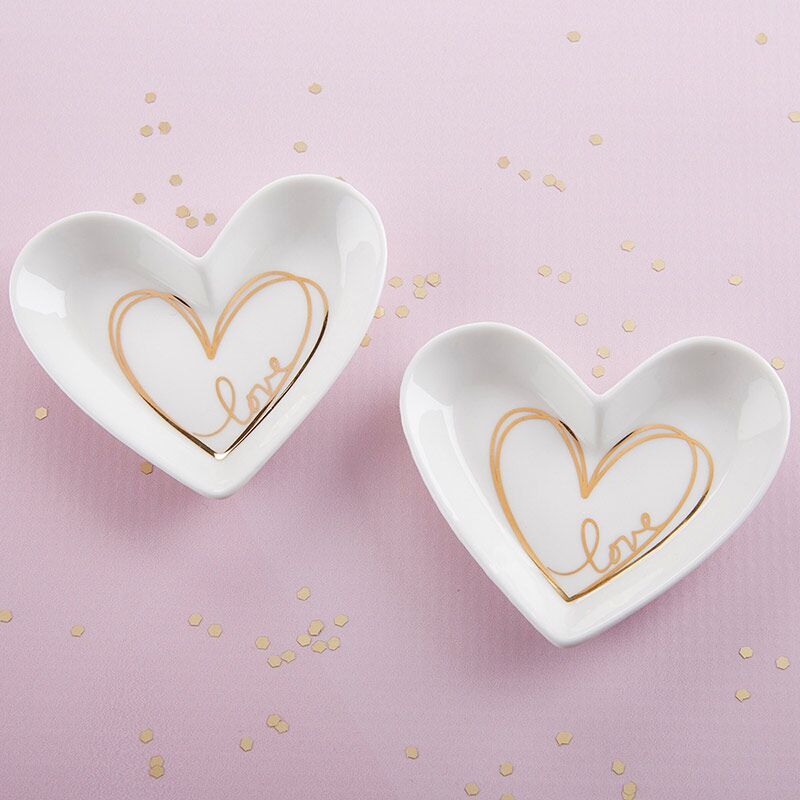 Heart Shaped Favor Dish