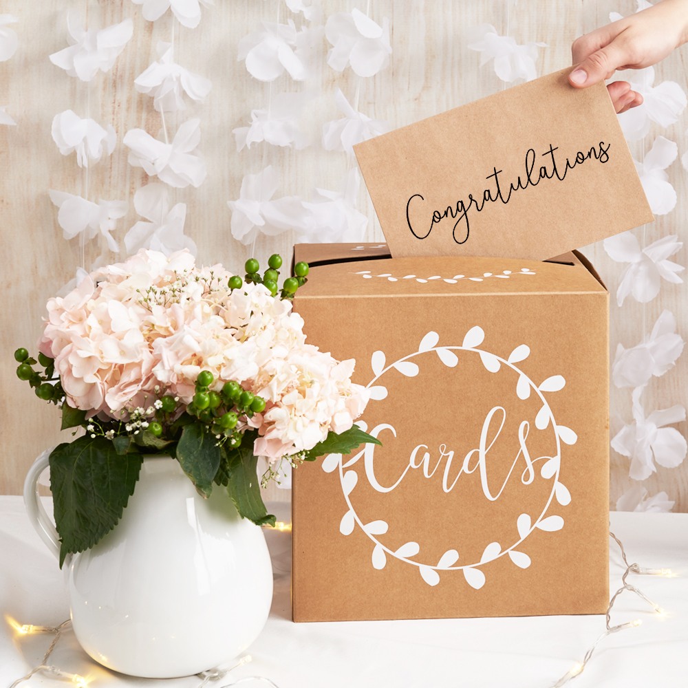 Pop Up Kraft Post Card Box 10935