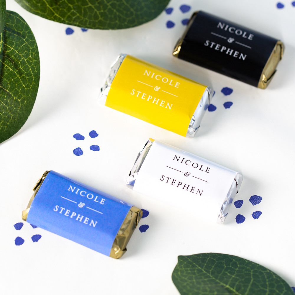 Personalized Wedding Hershey'S Miniatures 2511