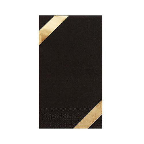 Posh Guest Napkin black