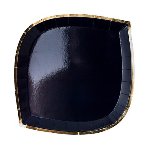 Posh Dessert Plate navy