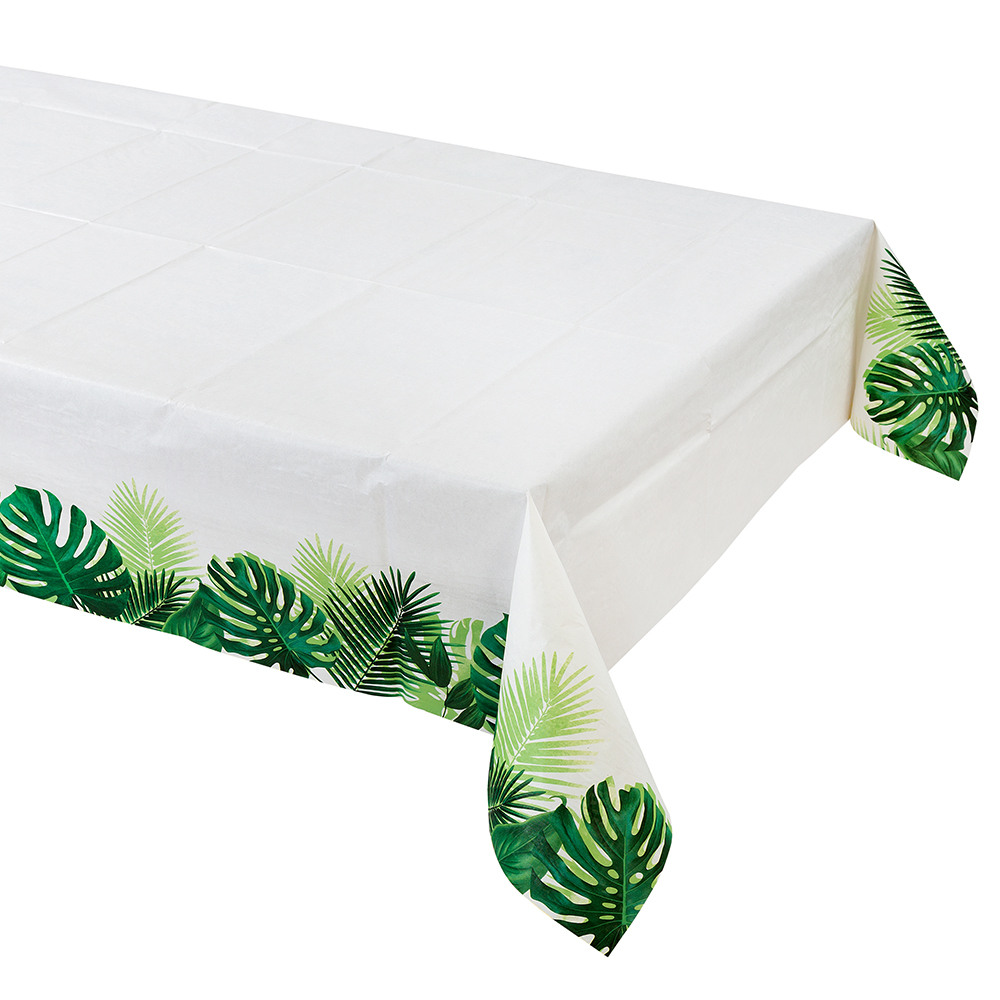 Tropical Palm Leaf Table Cover 11506