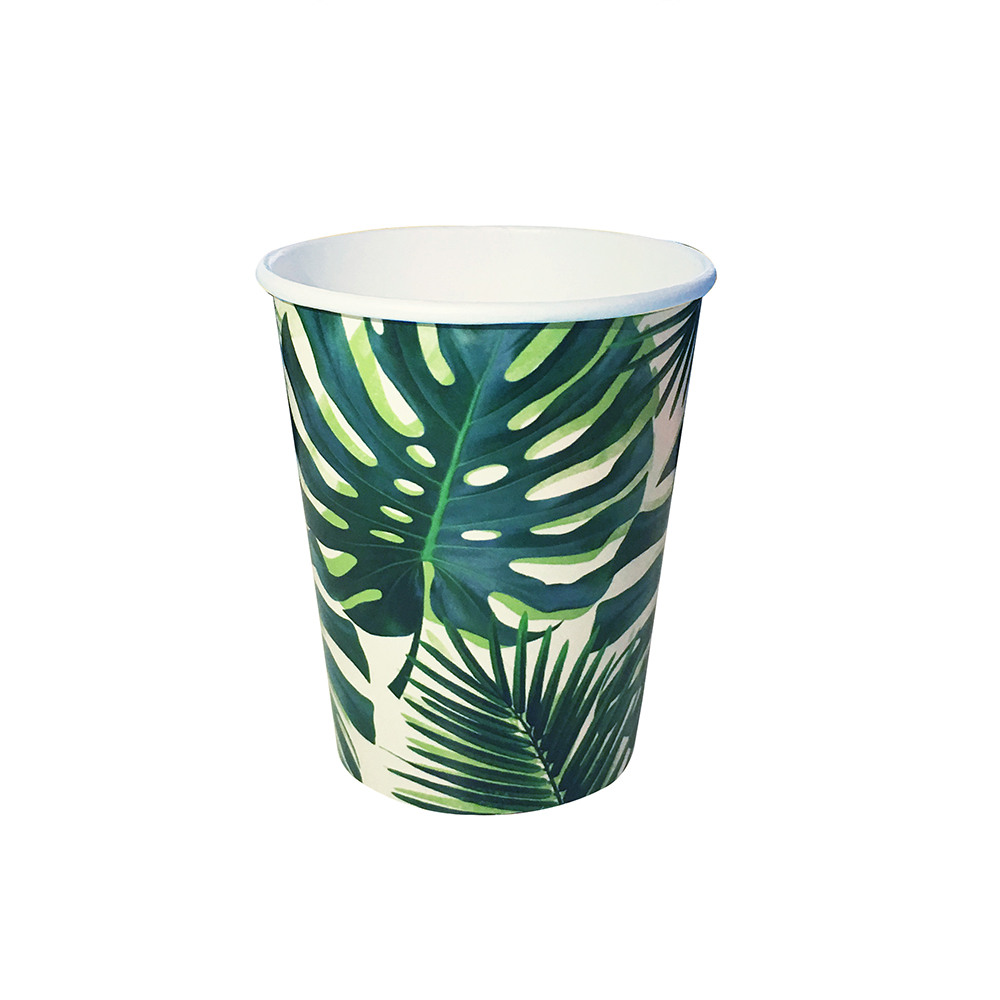 Tropical Palm Paper Cups 11507