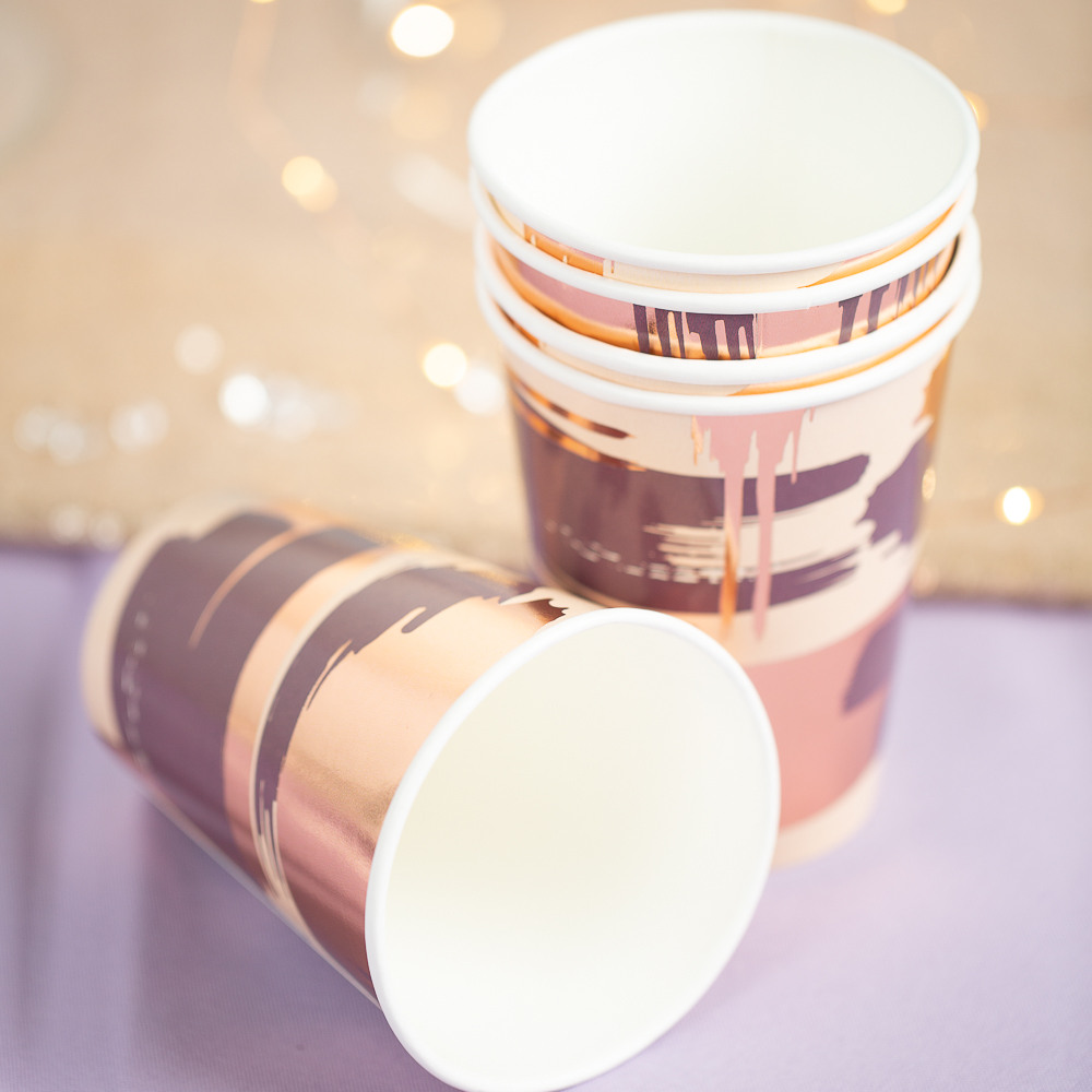 Plum Paper Cup 11677