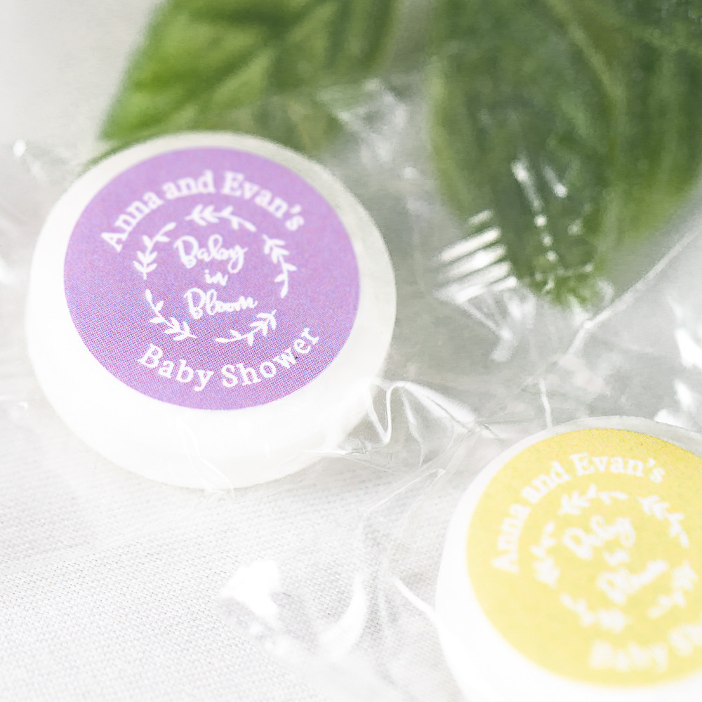 Personalized Baby in bloom Baby Shower Life Saver Candies