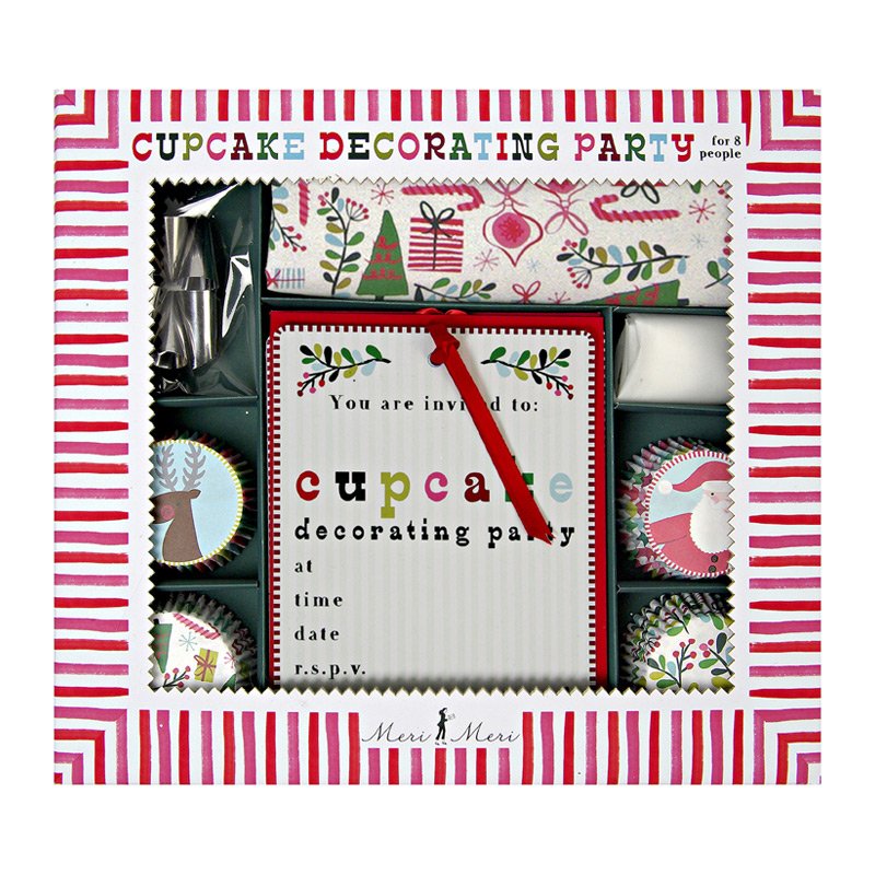 Holiday Cupcake Decorating Party Kit 5427