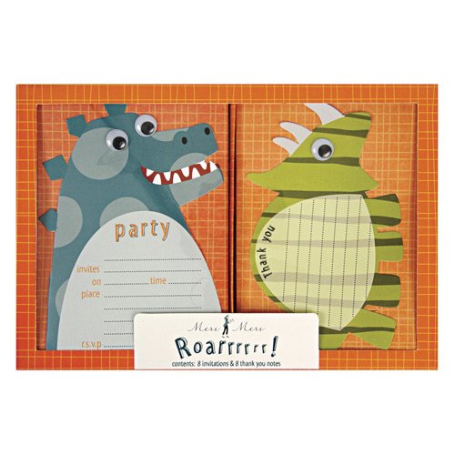 Dinosaur Party Invitations And Thank You Notes 4511