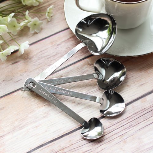 Heart Shaped Measuring Spoons 1116