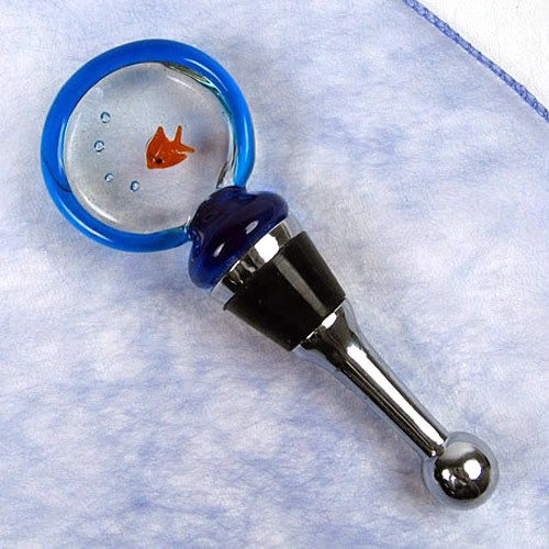 Art Glass Wine Stoppers 1055