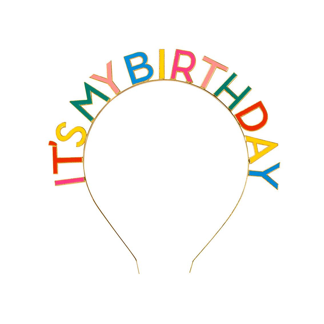 It's My Birthday Enamel Headband 12603