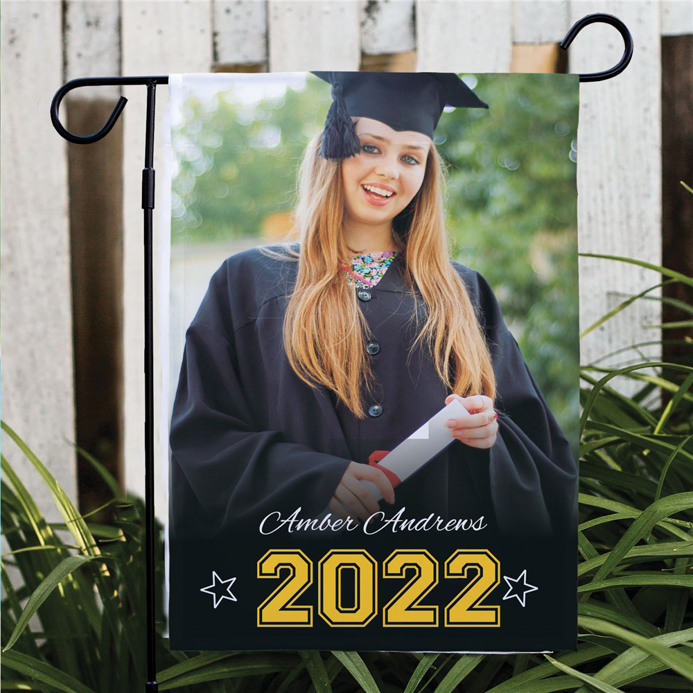 Personalized Graduation Garden Flag SUB0042X-2