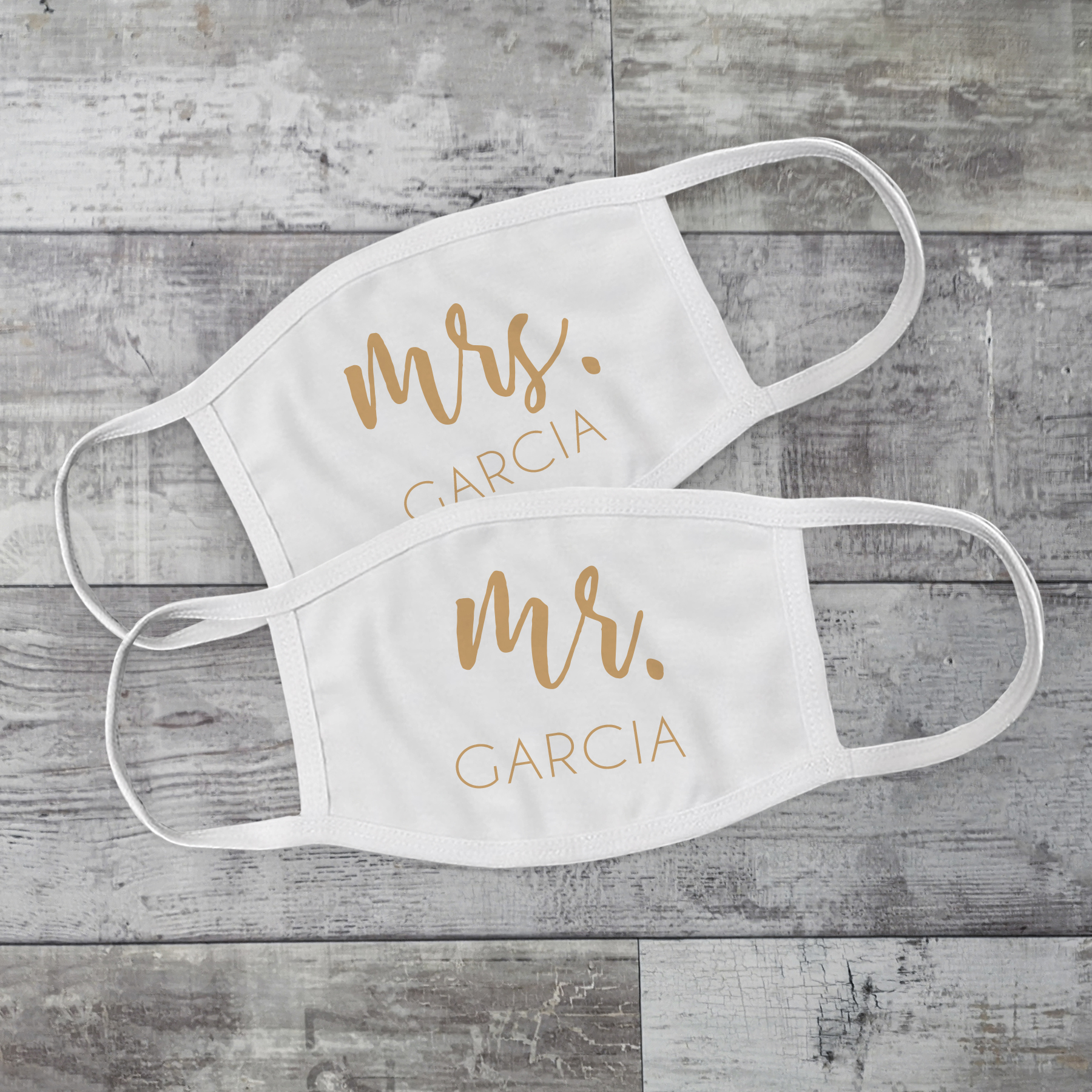 Personalized Wedding Face Mask Uxxx134-01