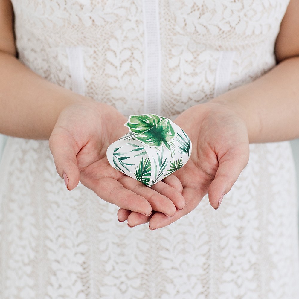 Palm Leaf Favor Boxes  13125