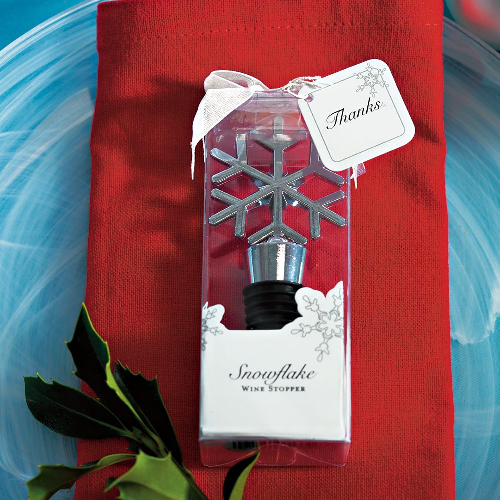 Snowflake Wine Bottle Stopper 1308