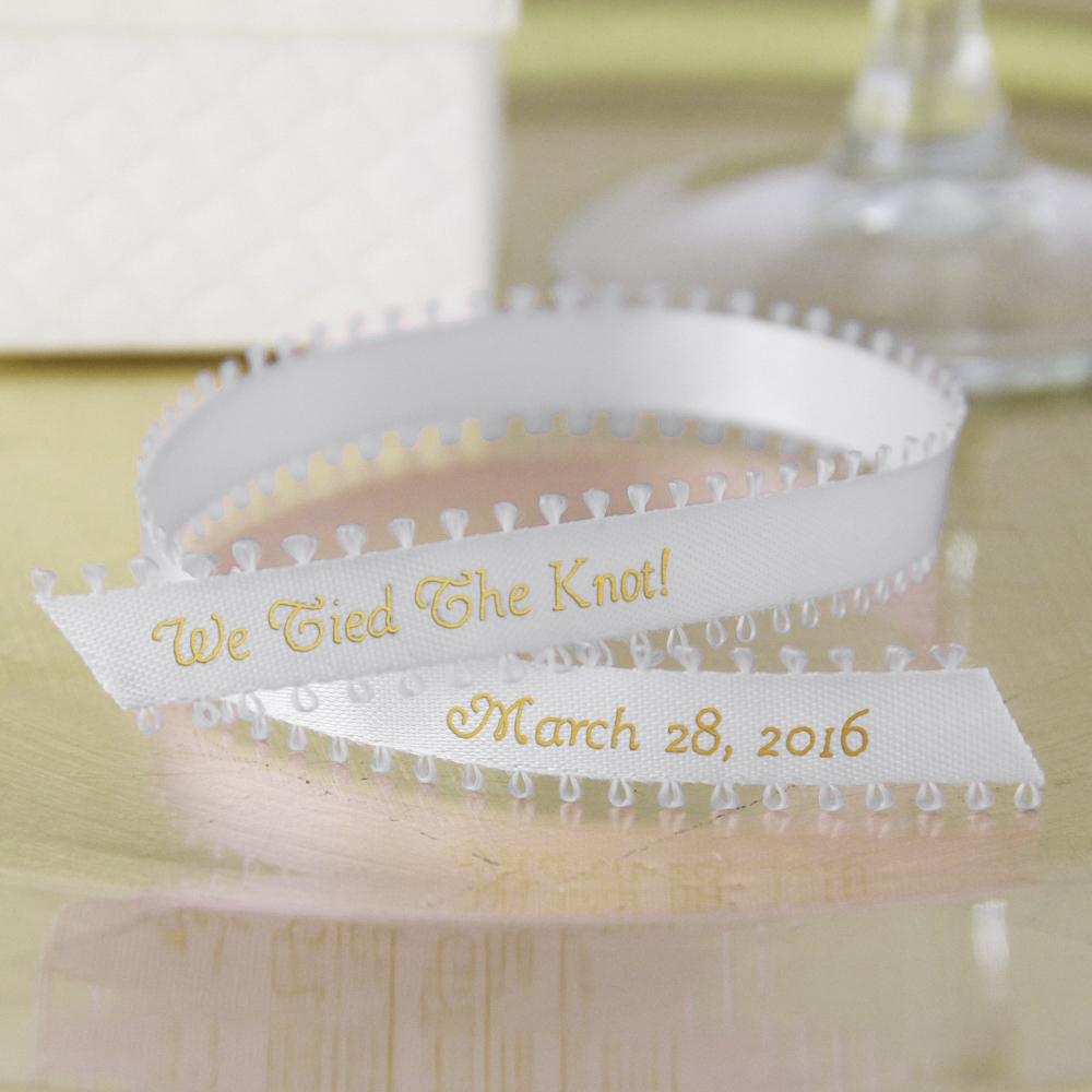 Personalized Picot Favor Ribbon 8236