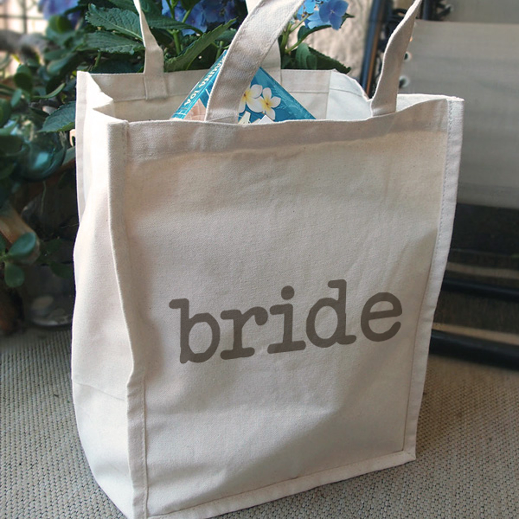 Bridal Cotton Tote 7463
