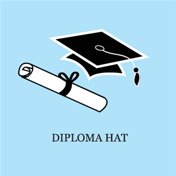 diploma hat