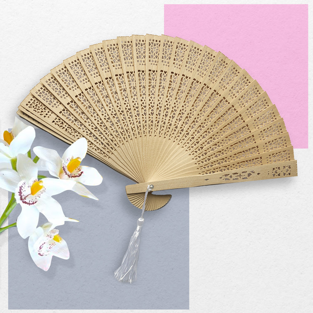 Sandalwood Hand Fan 6764