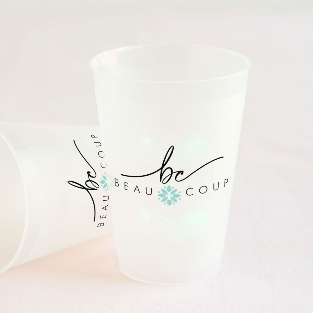 Design Your Own Personalized Stadium Plastic Cups 30th Birthday Cup, Baby  Shower Cup, 1st Birthday Cup, Corporate Logo 