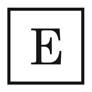Initial in square