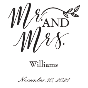 Mr. and Mrs.