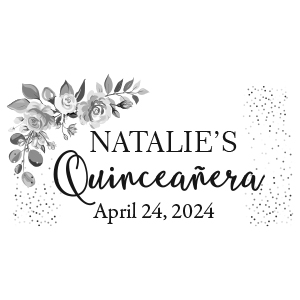 Floral Quinceañera