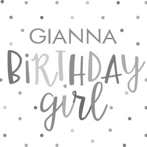Birthday Girl Colorful
