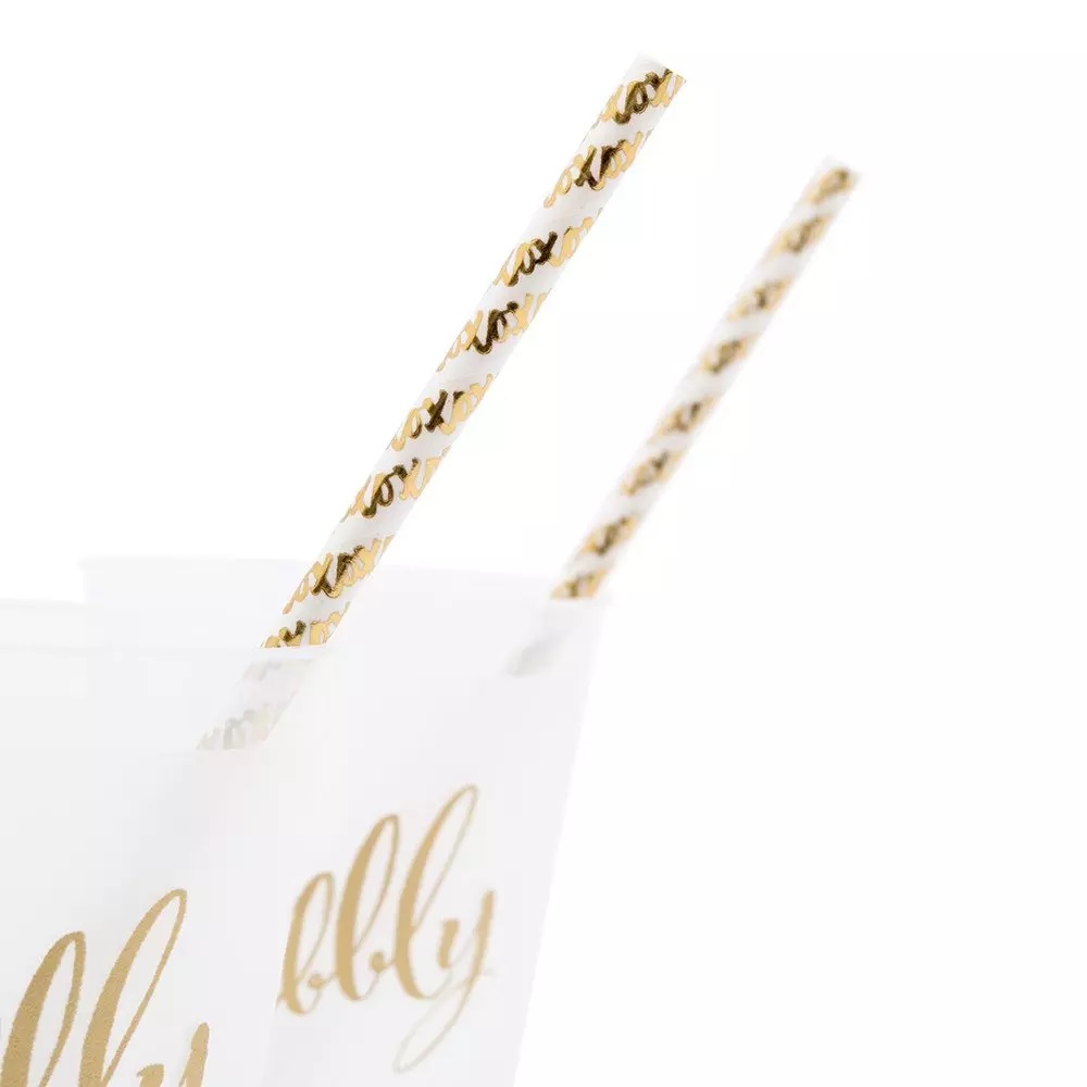 Foil Party Straws 9535