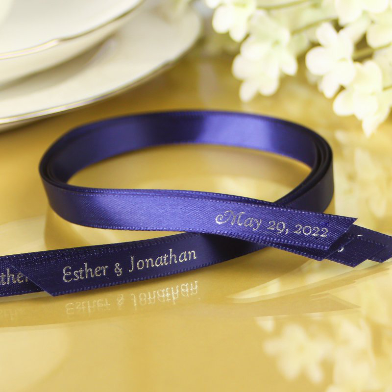 Personalized Wedding Ribbons, Ribbon Wedding Favors