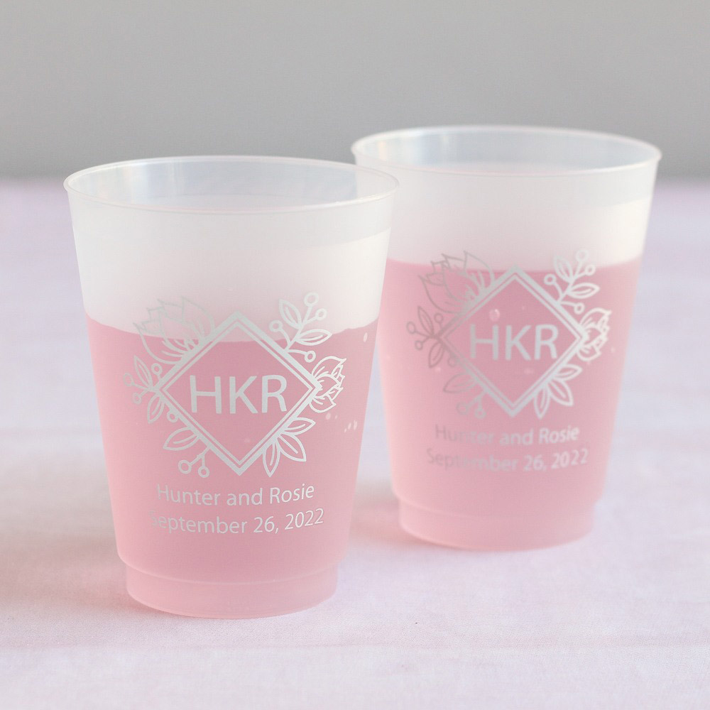 Merry Christmas Plastic Cups, Christmas Frosted Cups, Personalized Frosted  Cups for Christmas, Customized Frosted Cups as Party Favors 63 