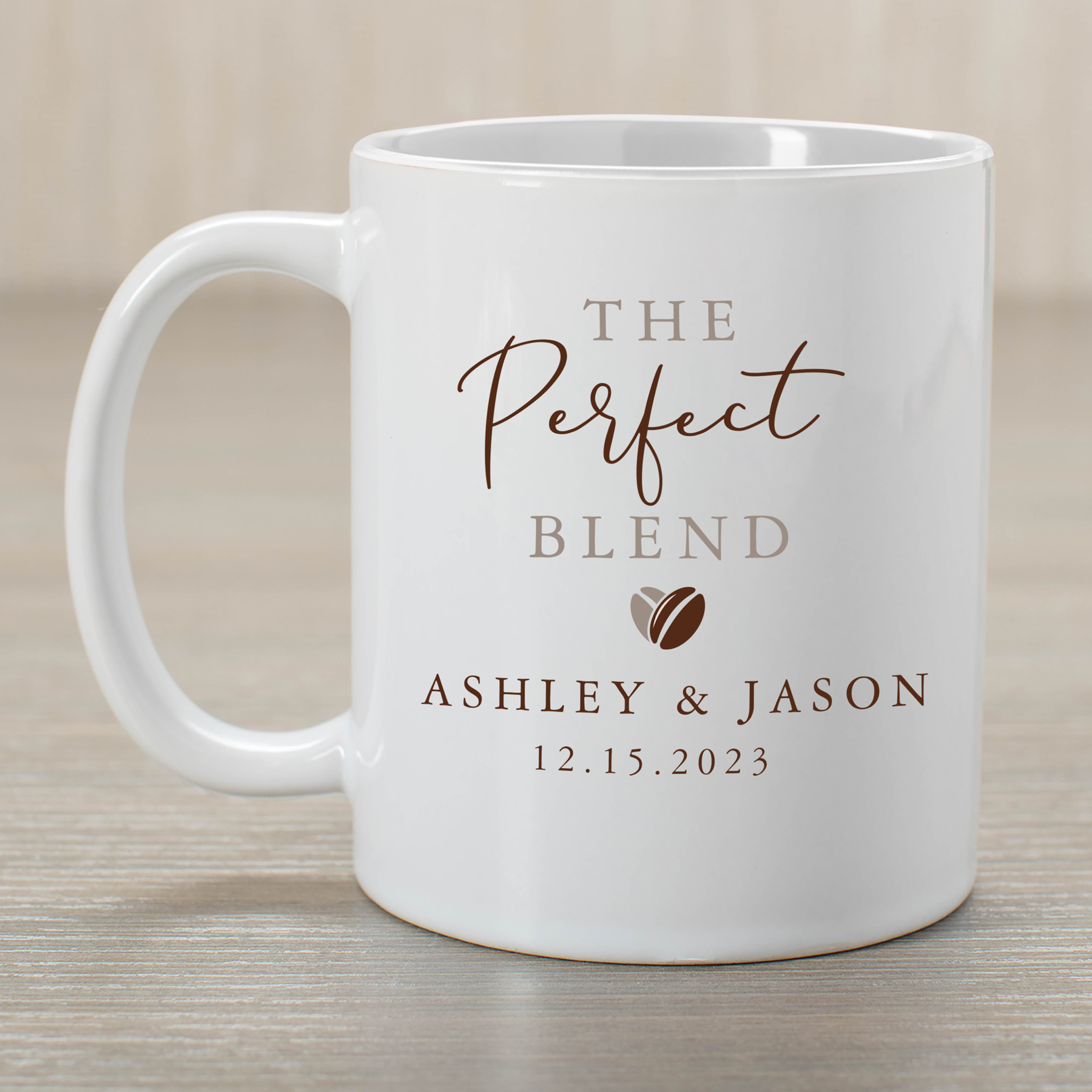 Personalized 11 Oz. Coffee Mug Wedding Favor