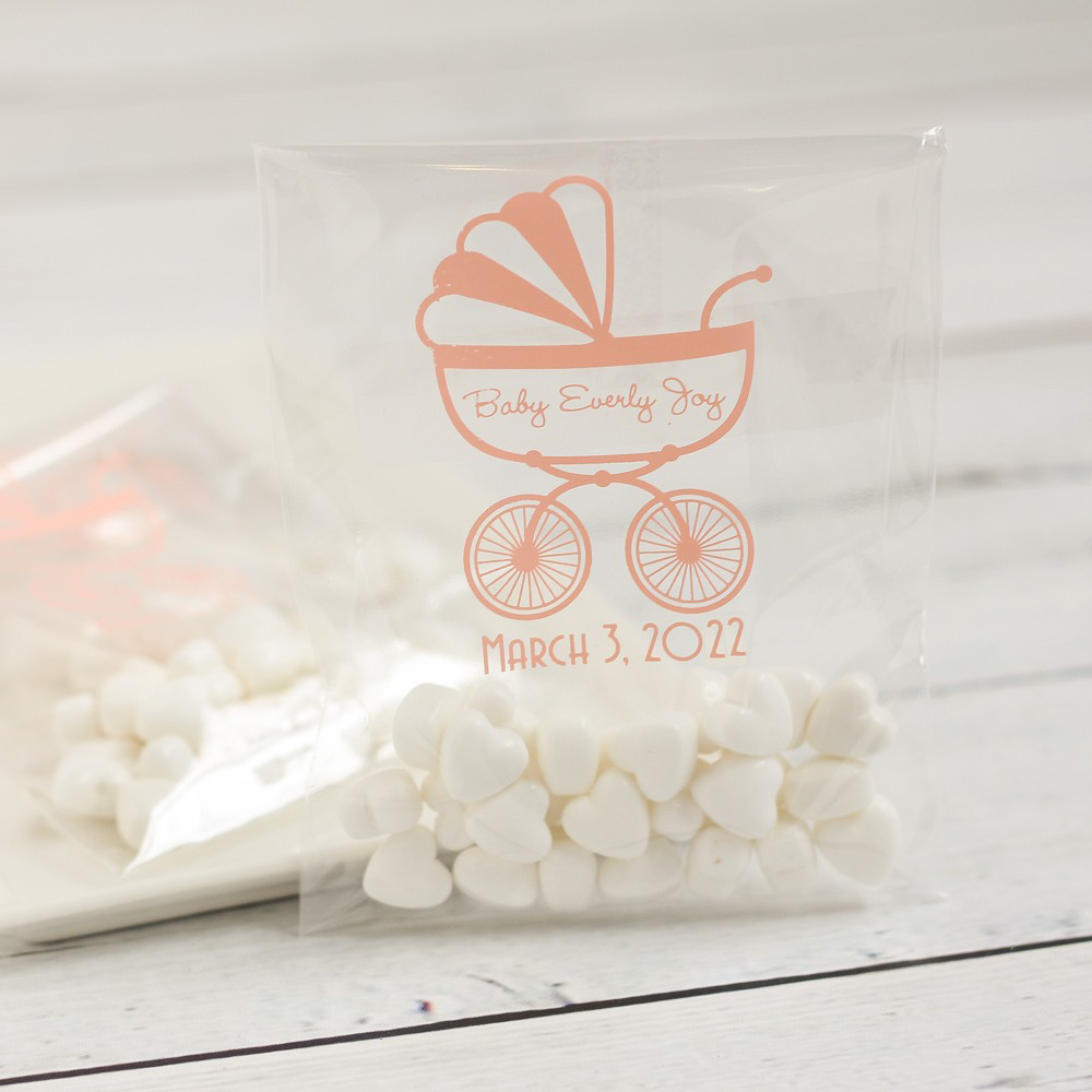 thumbnail image 2 of Truly Sweet Candy Multicolored Cellophane Party Bags - For Birthday, Baby Shower, Loot 2 of 6
