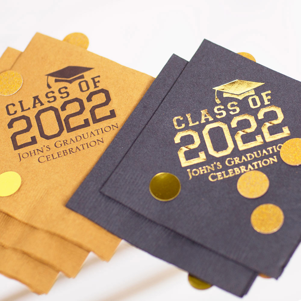 Personalized Class of Exclusive Party Napkins