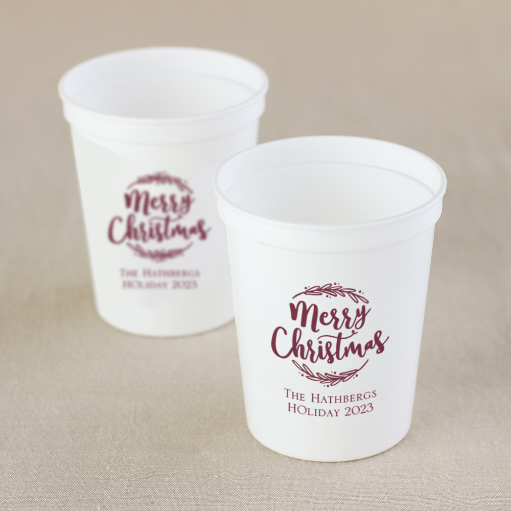 Kids Christmas Cups, Christmas Party Favors Kids, Personalized Christmas  Cups With Straws for Kids, Christmas Party Cups for Kids 