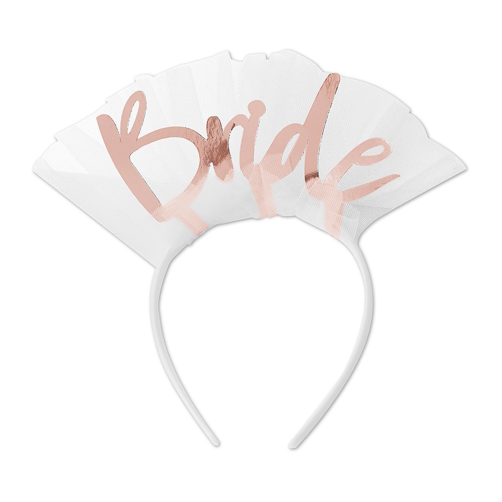 Rose Gold Veil - Light Rose Gold Bride Veil Bachelorette Party Veil Bridal  Shower Veil Bride to Be Veil (EB3296BTB)
