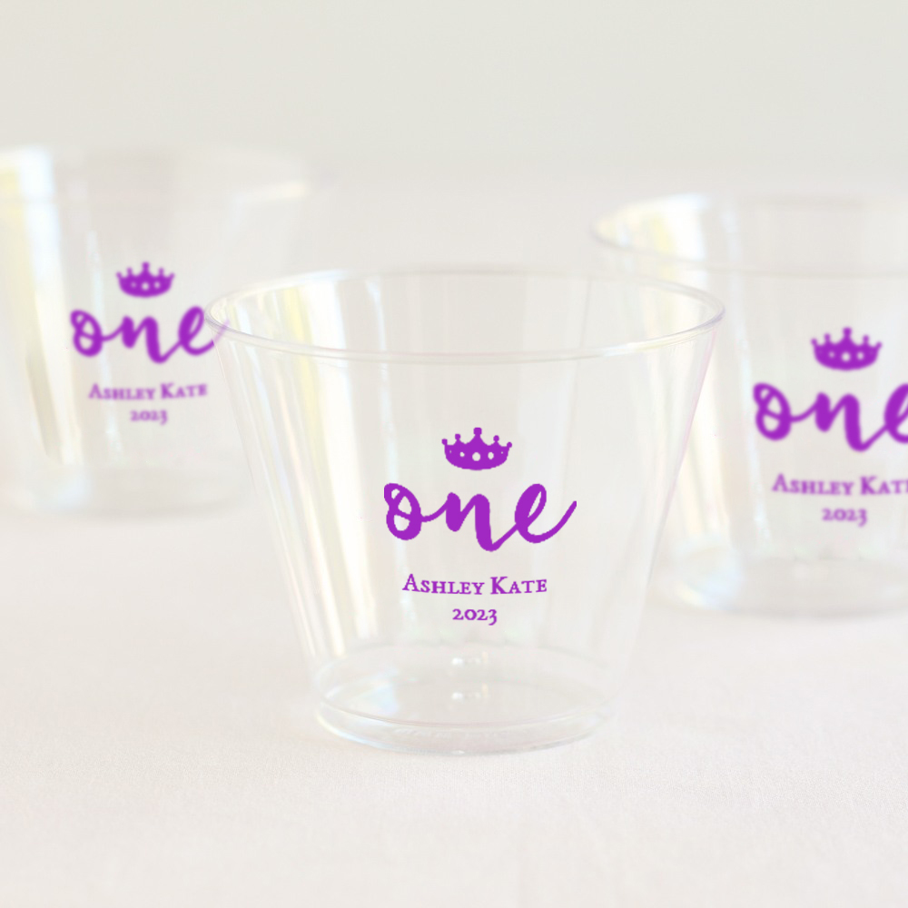 Custom Baby Shower Party Cups, 16 Oz, Drinking Cups, Personalized, Plastic  Cups, Shower Tableware, Disposable, Gold Heart, Custom Cups 